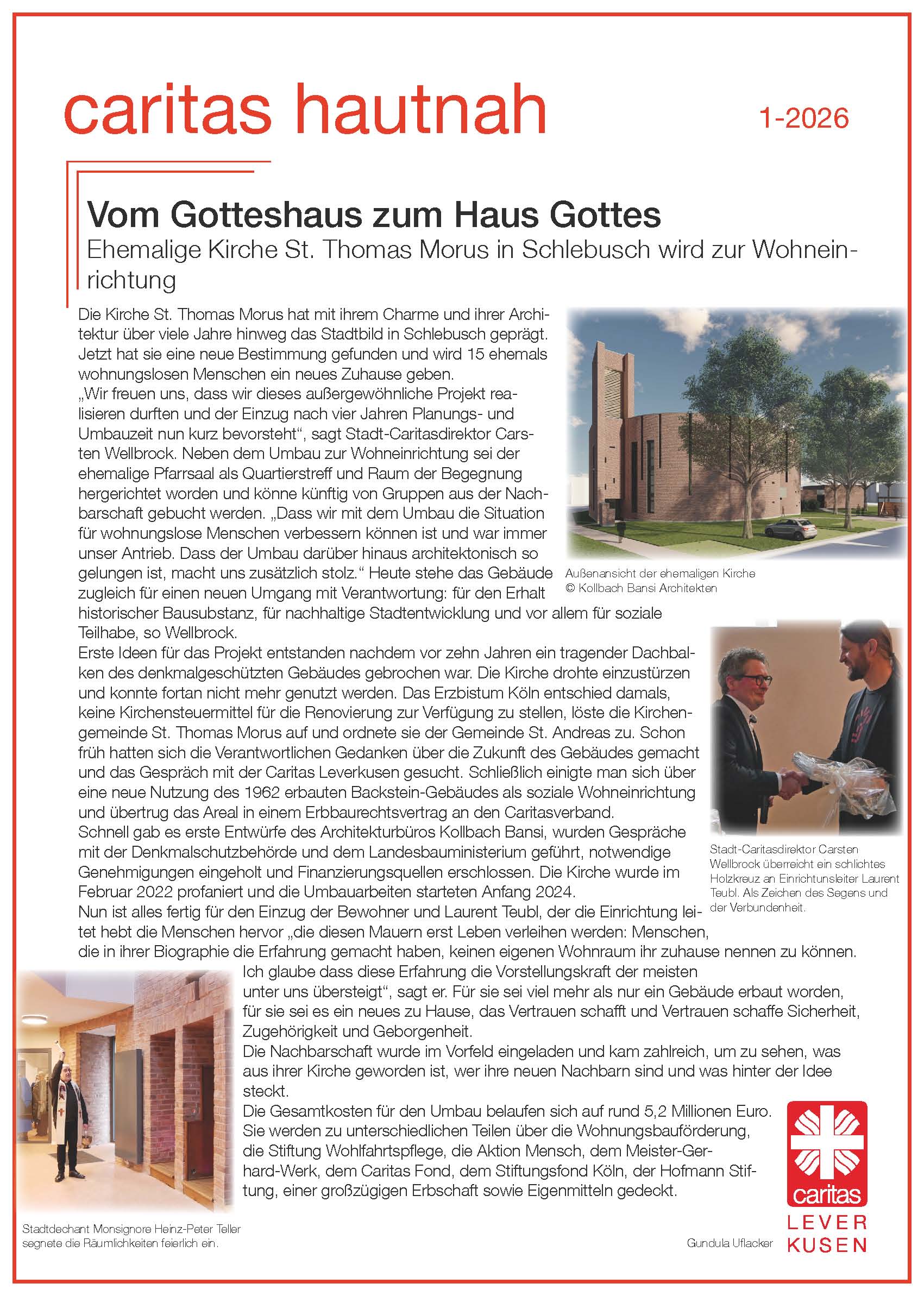 Bild von Caritas hautnah 1 26 mit Link zur pdf Datei