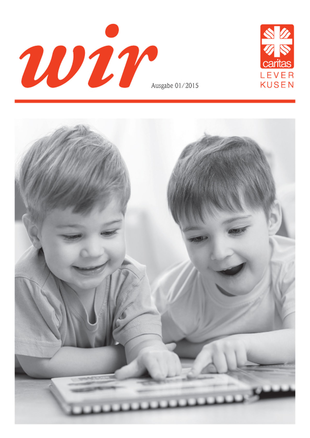Titelbild der WIR Zeitung Ausgabe 1-2015