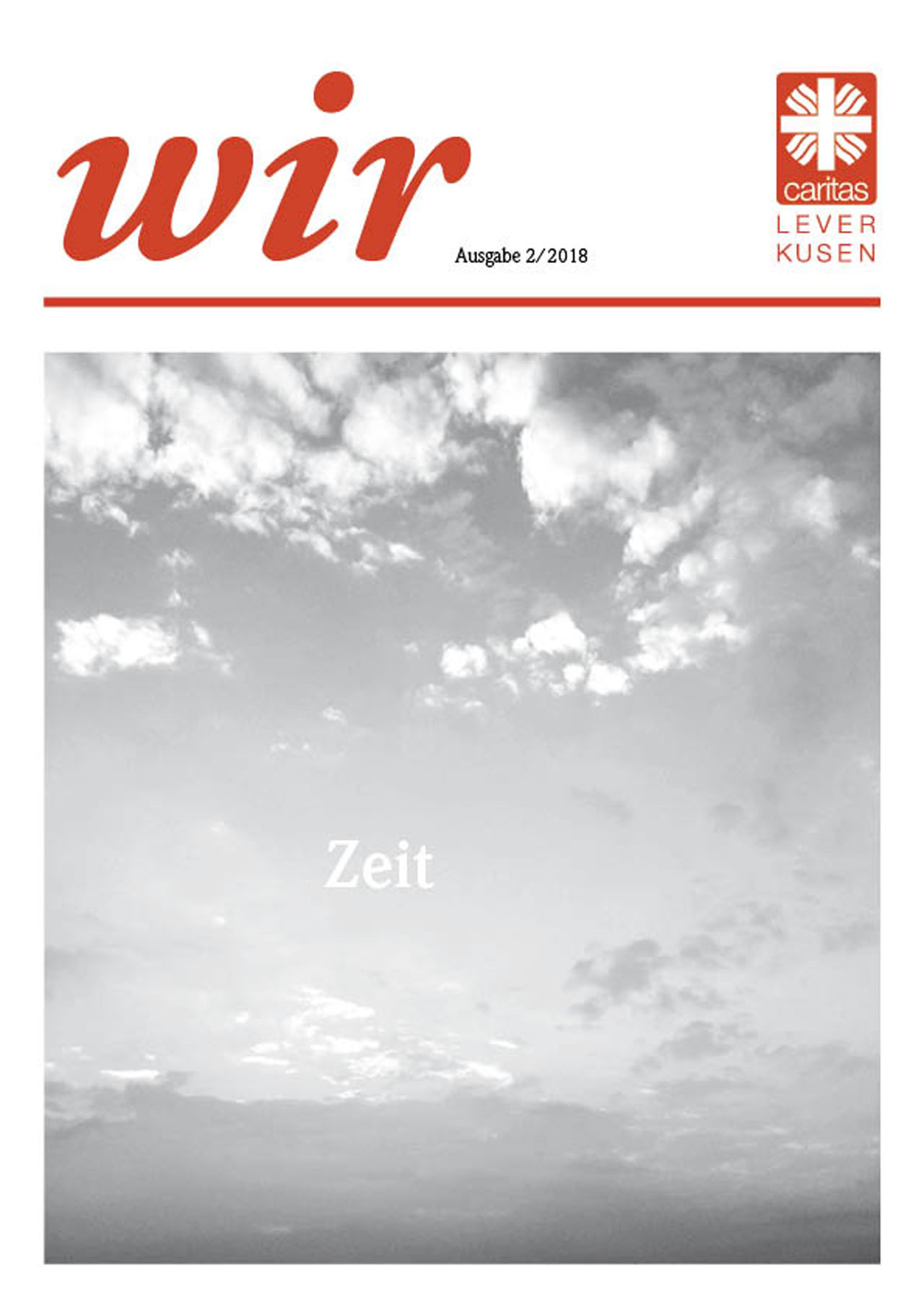 Titelbild der WIR Zeitung Ausgabe 2-2018