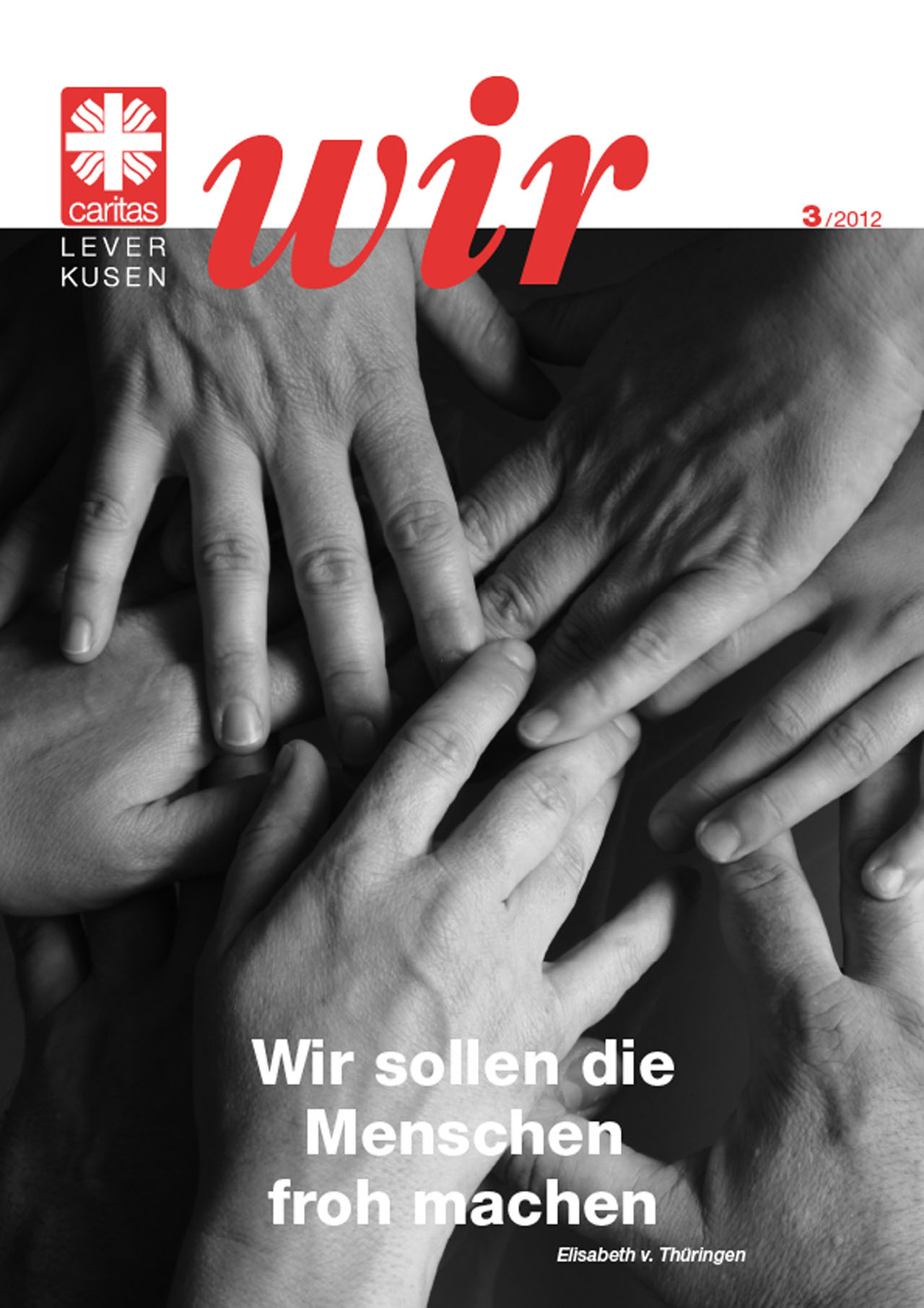 Titelbild der WIR Zeitung Ausgabe 3-2012